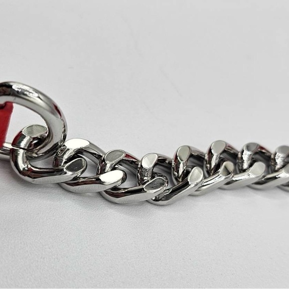 Versace Jeans Couture Red Logo Shoulder Bag - Picture 14 of 14